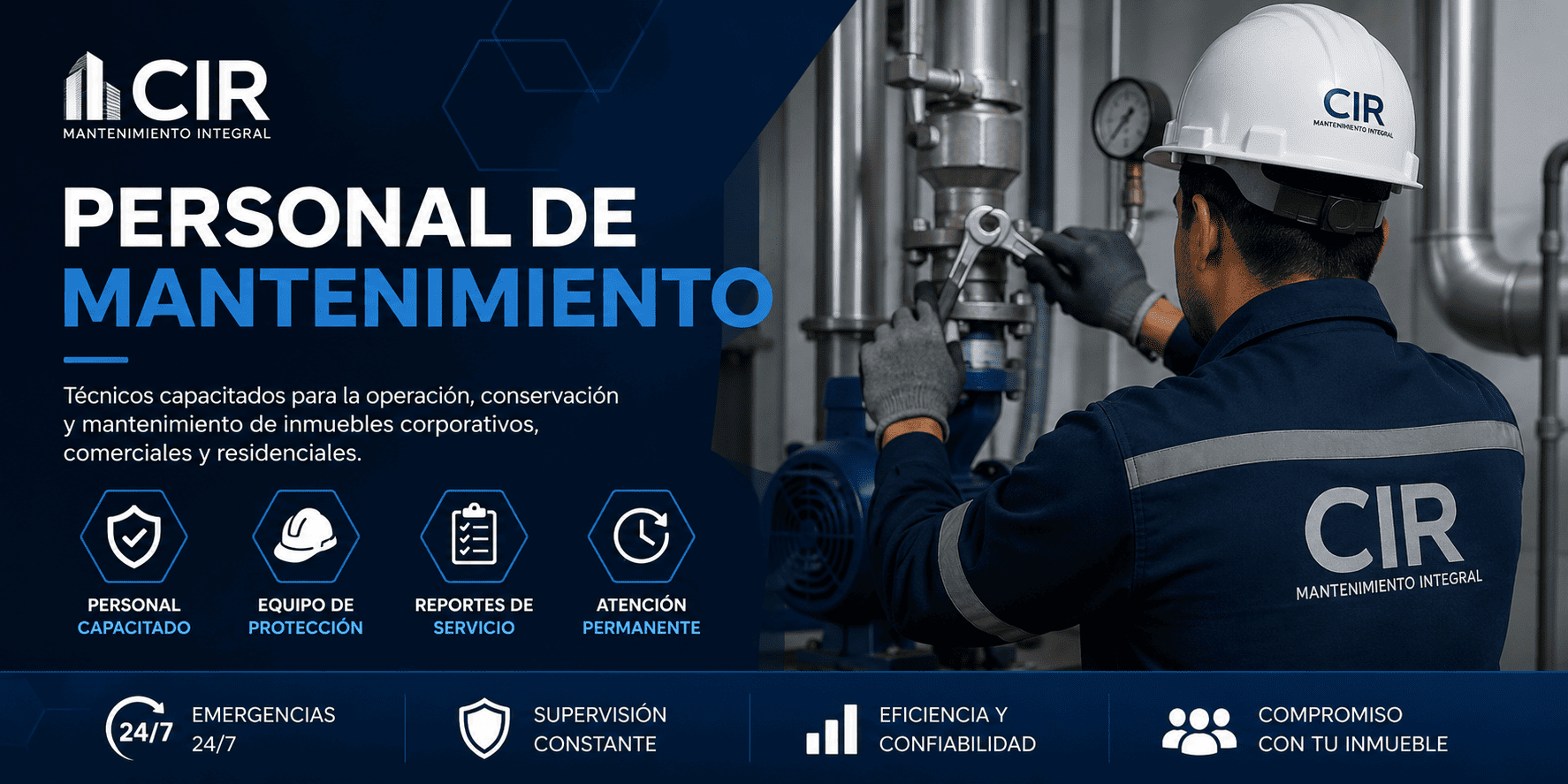 personal de mantenimiento